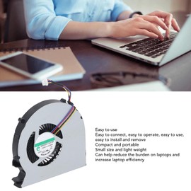 Dpofirs Replacement Laptop CPU Cooling Fan for Probook 450 455 470 G1 Computer CPU Cooling Fan for Probook 450 455 470 G1 4 Pin DC 5V 2W
