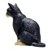 MOJO Cat Sitting Black and White Toy Figure