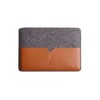 Harber London Classic - Leather and felt Laptop Sleeve (Macbook