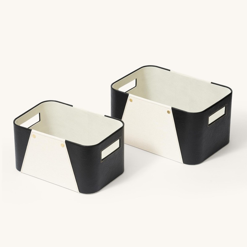 LA JOLIE MUSE Storage Baskets for Organizing, 2 Pack, Storage