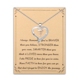 BNQL Skydiving Necklace Skydiver Gift Funny Skydiving Gift Skydiver Adventure Gift Parachute Necklace Skydiving Jewelry Necklace