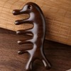 Gua Sha massager, face, scalp, body gua sha tool, acupressure tool, facial shape care, wooden massage comb, C-type stick / 괄사 마사지기 얼굴 두피 바디 괄사기 지압도구 얼굴형관리 우드 마사지 빗 C타입 스틱