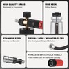 Raincovo Foam Cannon Wide Mouth for Pressure Washer, Thick Snow