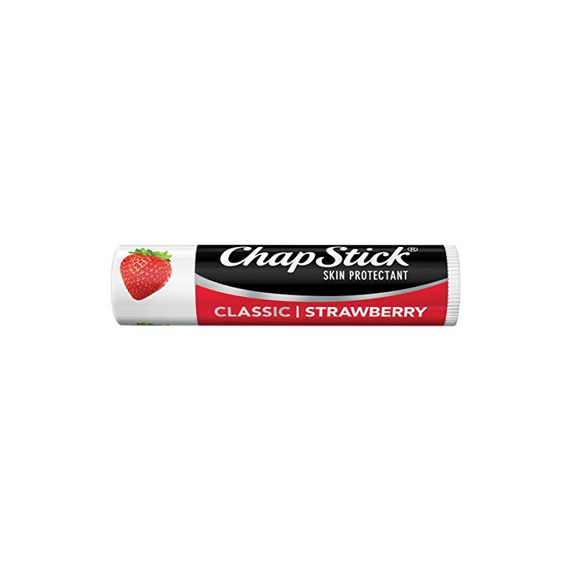 ChapStick, Skin Protectant/Sunscreen SPF 4 Strawberry, 0.15 Ounce