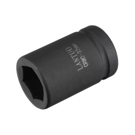 uxcell 1" Drive by 32mm 6-Point Impact Socket CR-MO 80mm Length Standard Metric Sizes