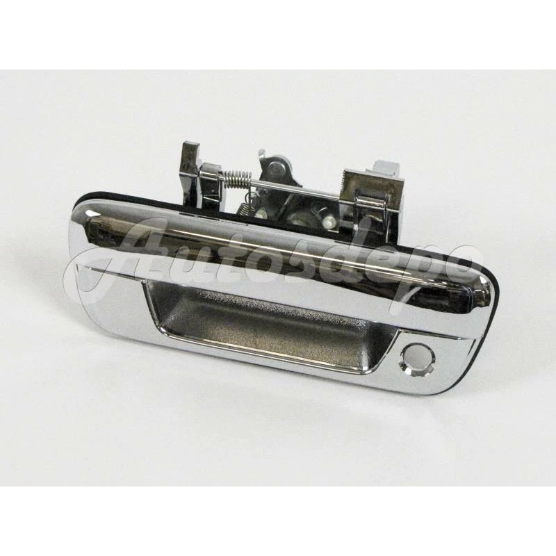 Autosdepo Tailgate Handle Chrome With Lock Hole For Chevy Colorado