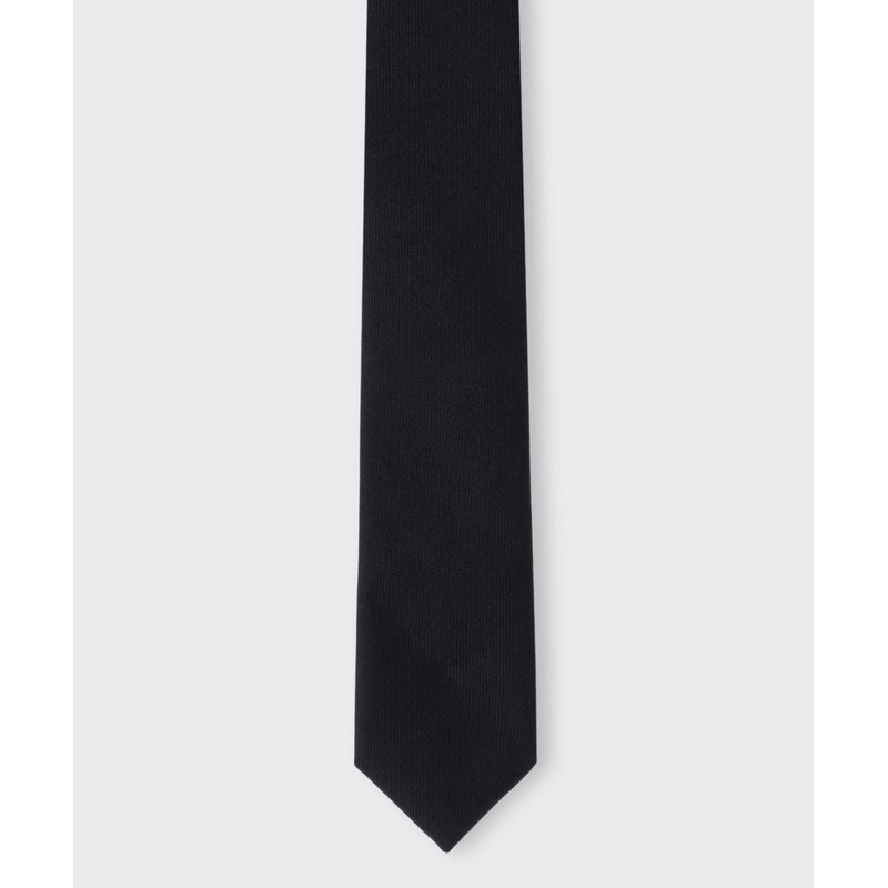 Musinsa Standard Wool Slim Solid Tie [Black]