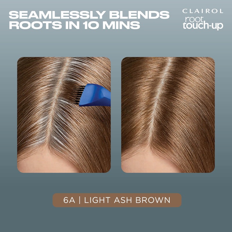 Clairol Root Touch-Up by Nice'n Easy Permanent Hair Dye, 6A