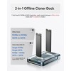 SUITOK Dual-Bay M.2 SSD Cloner 20Gbps NVMe Duplicator Quadruple Cooling