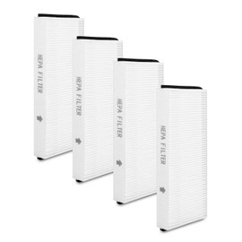 4 Packs Replacement Filter Fit for Panasonic FV10VE1 FV-10VE1 FV10VEC1 FV-10VEC1，Projector Cartridge for Replaceable Filter Cartridge