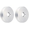 Sugino Engineering Bicycle CNS Alloy Dust Cap Aluminum Caps (Pair),