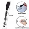 Autoau Whiteboard Markers, Pack of 10, Foil Pen, Wipeable Magnetic