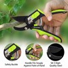 GARDENWORK 8" Professional Pruning Shears with Sharp SK5High-Carbon Blades,Garden Shears