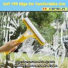 3 in 1 Window Cleaning Scraper，3 in 1 Spray Squeegee，