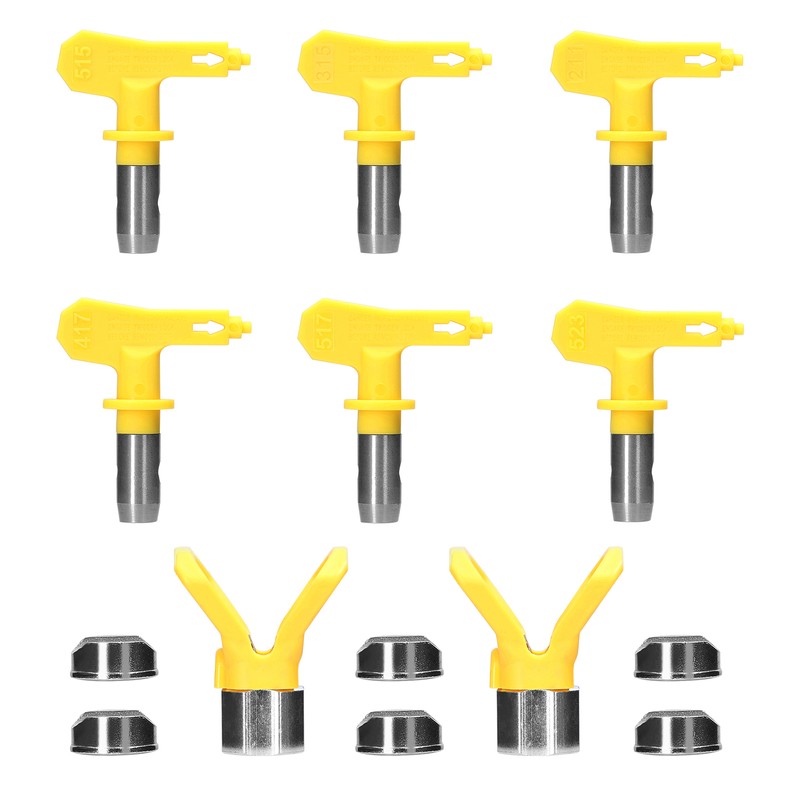 Airless Paint Nozzles Set Reversible Spraying Machine Tips Airless Paint