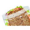 Plastic Ziplock Bags - 6.5" x 5.9", Transparent, 150 Pcs