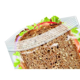 Plastic Ziplock Bags - 6.5" x 5.9", Transparent, 150 Pcs