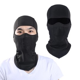 Unbranded Winter Balaclava Face Mask Motorcycle Helmet Liner Neck Warmer for Men Women