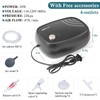 HITOP 10W Powerful Aquarium Air Pump: 4-Outlets 320GPH Air Pump