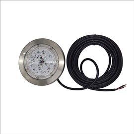 Voswitch Poolexa SS0650X 6 inch Small LED Color Inground Pool/Spa Light for Wet Niche with 50 Foot Cord (Without Controller)