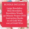 Bowdabra Bow Maker with Large Bowdabra, Mini Bowdabra, 100yd Gold