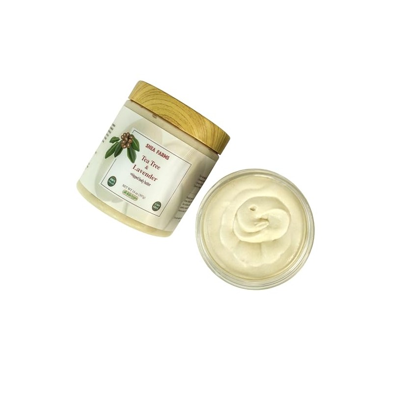 Manteca Corporal Natural De Karité Con Aceites Esenciales Naturales Para