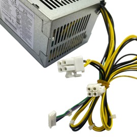 BestParts New 180W Power Supply Replacement for HP ProDesk 800 G3 600 G3 SFF Pavillion 590 Desktop L08261-002 PSU Unit 6.7 x 3.7 x 2.8inches