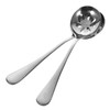 SHOWERORO 2sets Silverware Spoons Cozy Cooking Utensils Daily Use Serving