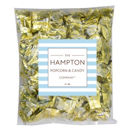 Butter Toffee, 2 Pound Bulk Candy (Approx. 150 pcs.), Butter Cream Toffee Candy, Old Fashion Hard Candies Individually Wrapped