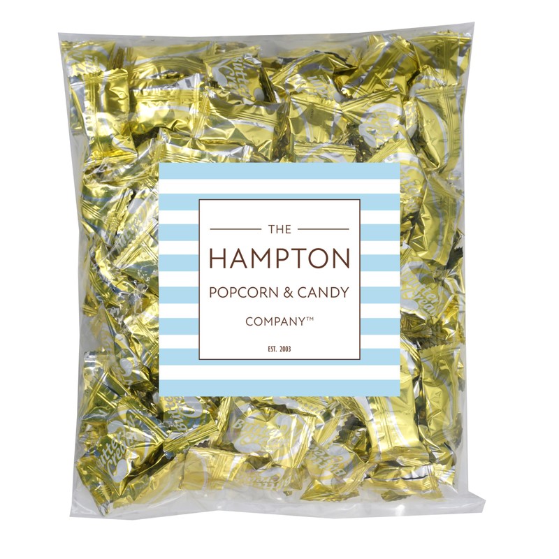 Butter Toffee, 2 Pound Bulk Candy (Approx. 150 pcs.), Butter