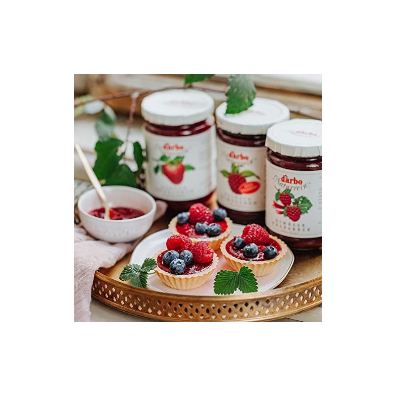 Darbo Naturrein Raspberry Jam Extra, 450 g Jar