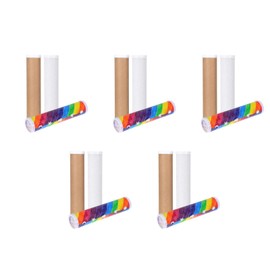 BESTonZON Blank DIY Kaleidoscope Kit, 15 PCS Variety Kaleidoscope Tool, DIY Kaleidoscope Kit Preschool Kaleidoscope, Classic Kits Kaleidoscope Making DIY Material for Making Kaleidoscope Teaching