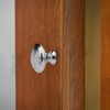 JUSTMAE 8 PCS Cabinet Knobs, Stainless Steel Round Drawer Knobs