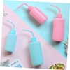 Gatuida 6pcs Eyelash Cleaning Bottles Squeeze Wash Bottles for Eyelash