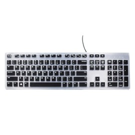 Keyboard Skin Compatible for Dell KM636 KB216 Keyboard, Dell Optiplex 5250 3050 3240 5460 7450 7050, Dell Inspiron AIO 3475 3670 3477, Dell Inspiron 27 7000 7700 7790 All-in-One Keyboard - Black