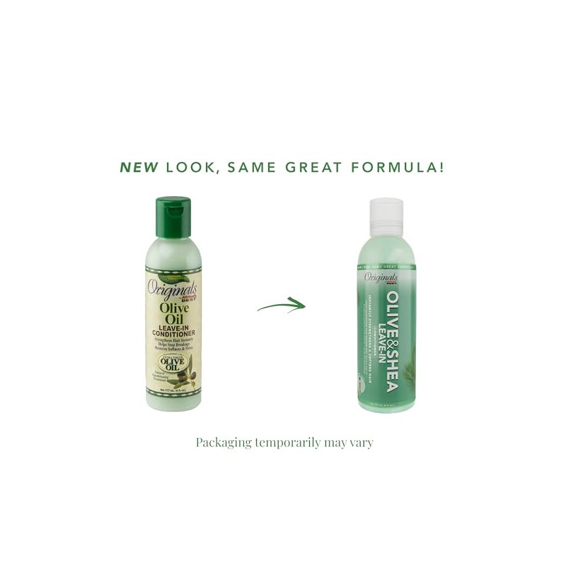 Originals by Africa's Best Olive Oil Leave-In Conditioner, Stop Breakage