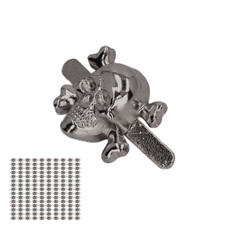 150 Pcs Skull Rivets Fashionable Gothic Style Beautiful Skull Stud