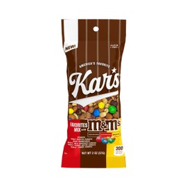 Kar's Nuts Favorites Mix with M&M'S Candies - 2oz Bag (Pack of 36)