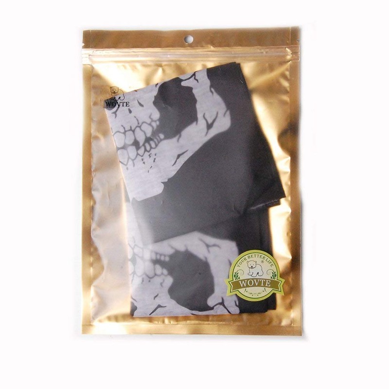 WOVTE Face Mask, Bandana, Festival Cover, Survival Game Mask, Windproof,