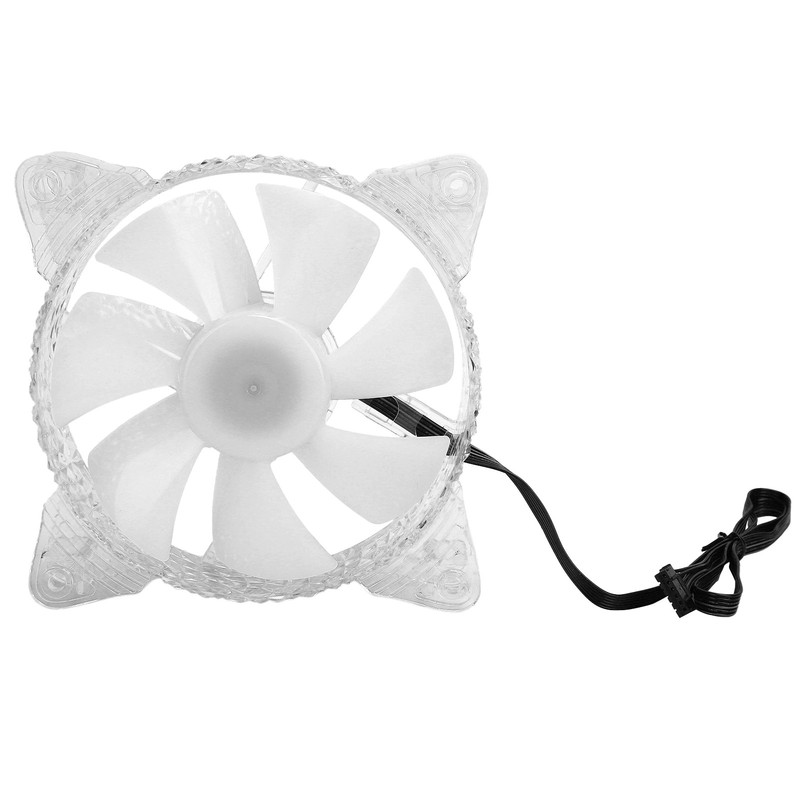 RGB MultiColor CPU Cooling Fan Computer Case Cooler Fan Ventilator
