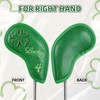 Golf Iron Club Head Covers Magnetic 10pcs 4-9,P,A,S,X Right Hand