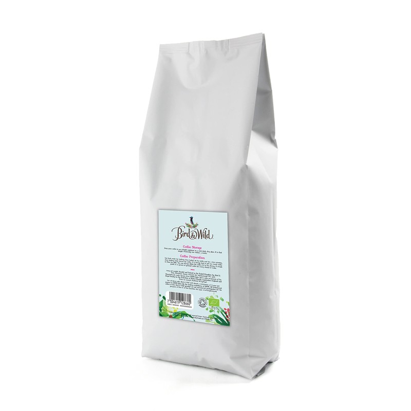 Fairtrade Organic Coffee Beans 500g - Medium Roast - Shade