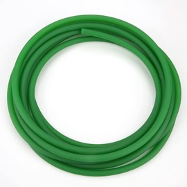 Kadimendium Green Rough Surface PU Round Belt Polyurethane Round Belt Drive Transmission Belt Rubber Belt Round O Ring Belt Lathe Belt (8mm*5m
