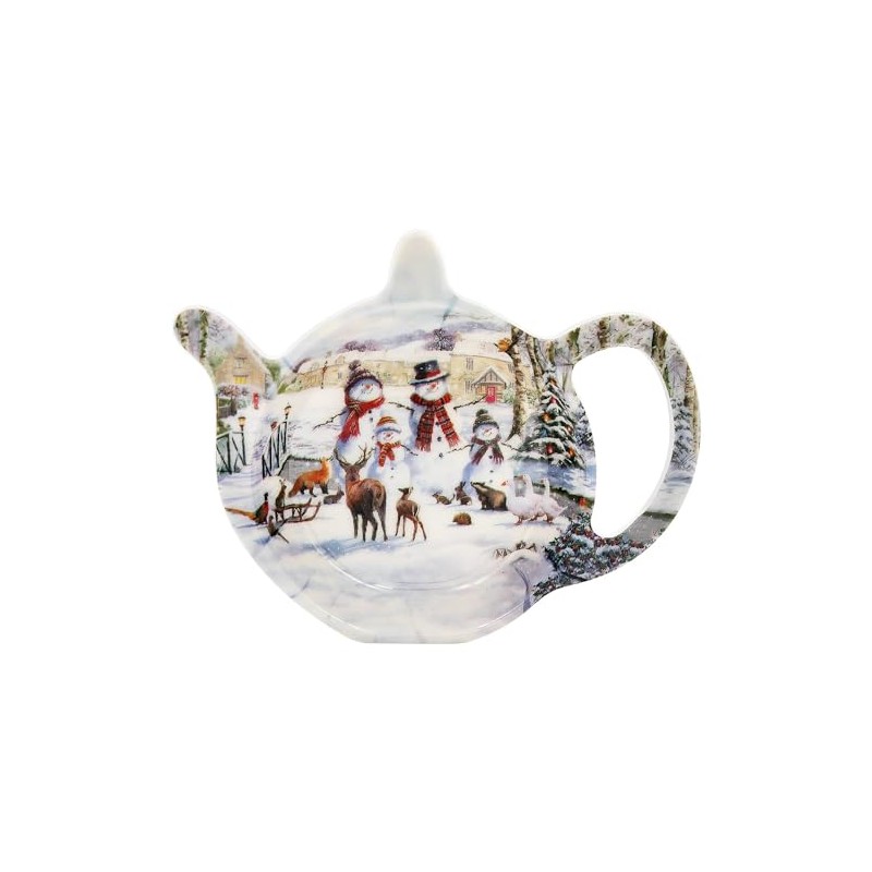 Magic of Christmas Snowmen Tea Bag Tidy, A Richard Macneil