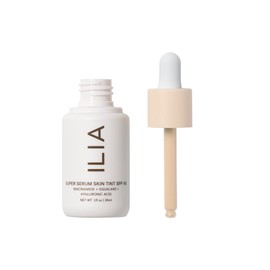 ILIA ILIA - Super Serum Skin Tint SPF 40 | Non-Comedogenic, Vegan, Lightweight to Help Against Blue Light, + Pollution while Hydrating, Smoothing, + Refining (Skye ST.5, 1 fl oz | 30 ml)