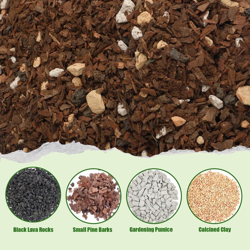 Doter Bonsai Soil Mix Ready to Use (2qt), Premium Fast