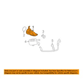 Ford Genuine Ford Motor Co. Oil Filter Adapter - 3L2Z6881BA