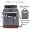 APOFFICE Book Sleeve with Zipper, Book Covers for Book Lovers,