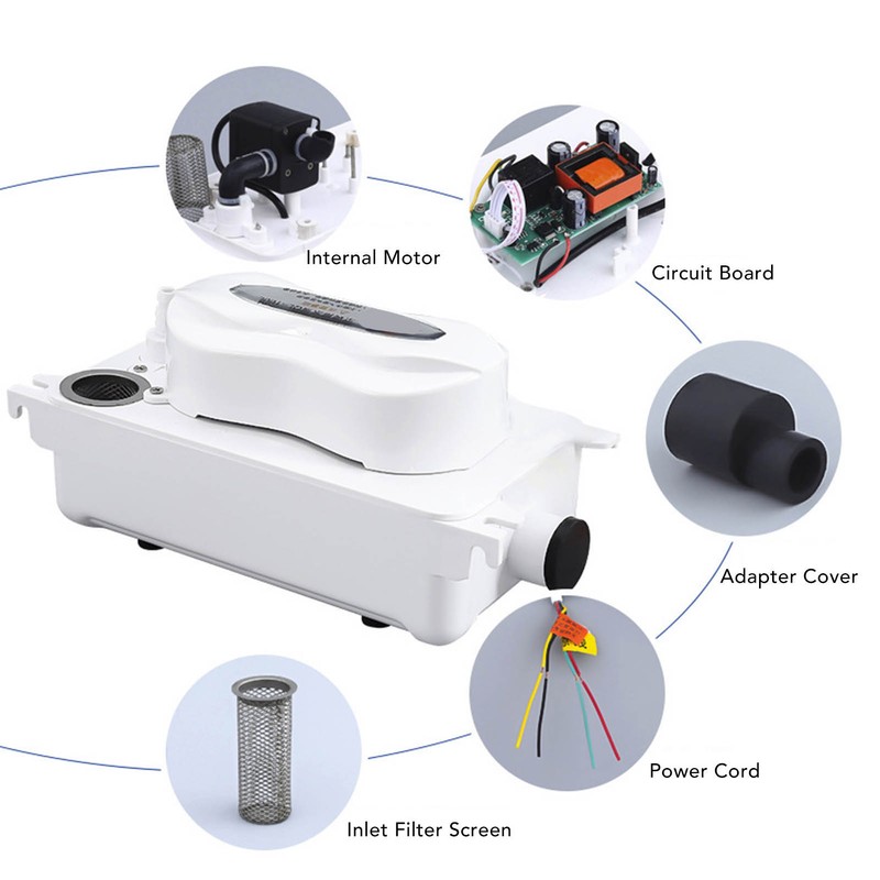 Air Conditioning Drain Pump HVAC Condensate Removal Water Pump with