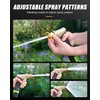 RAINPOINT Garden Hose Nozzle, Upgraded Heavy Duty Metal Spray Nozzle,